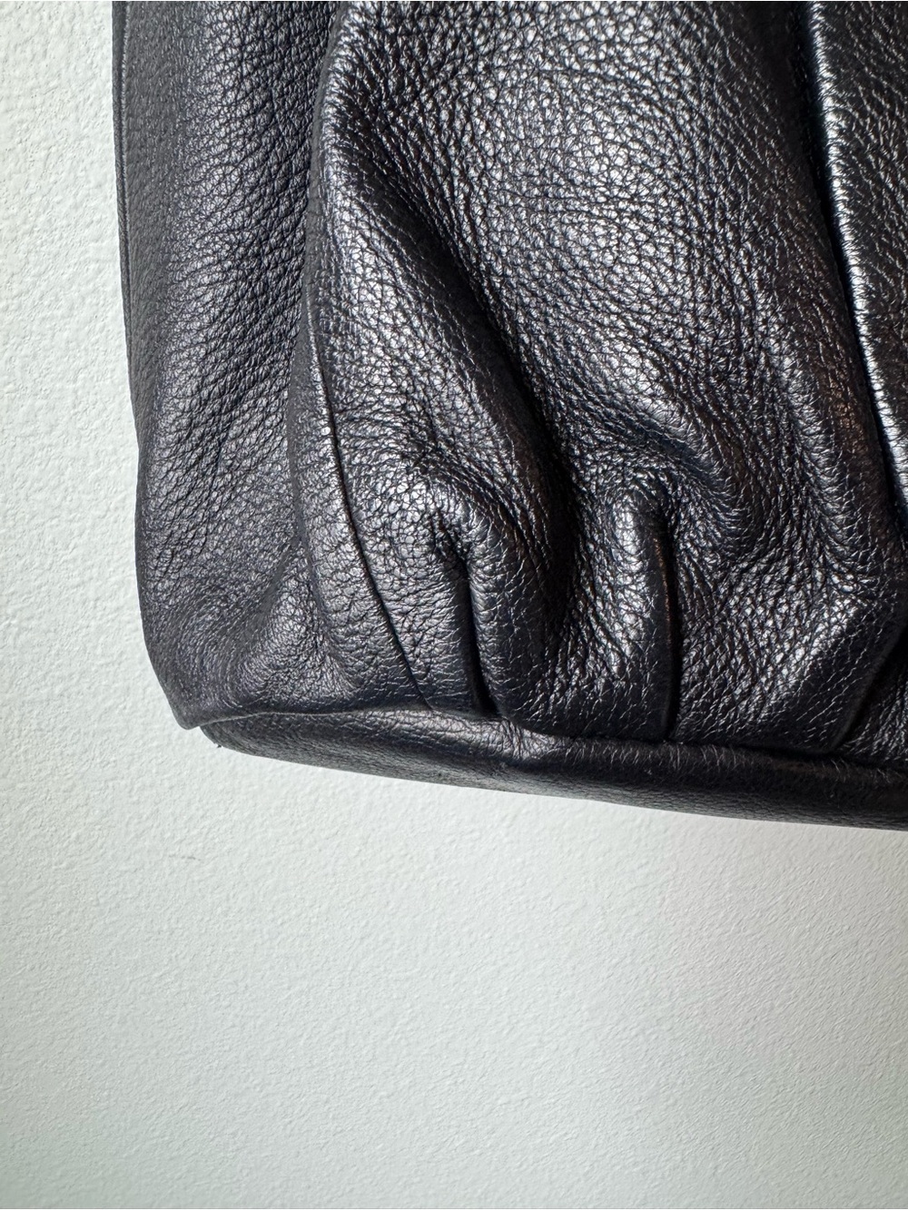 Celine Pillow Tote Black Leather Silver Hardware Phoebe Philo Era with COA - Picture 11 of 16